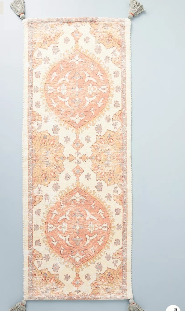 Anthropologie Asha Large Bath Mat Runner